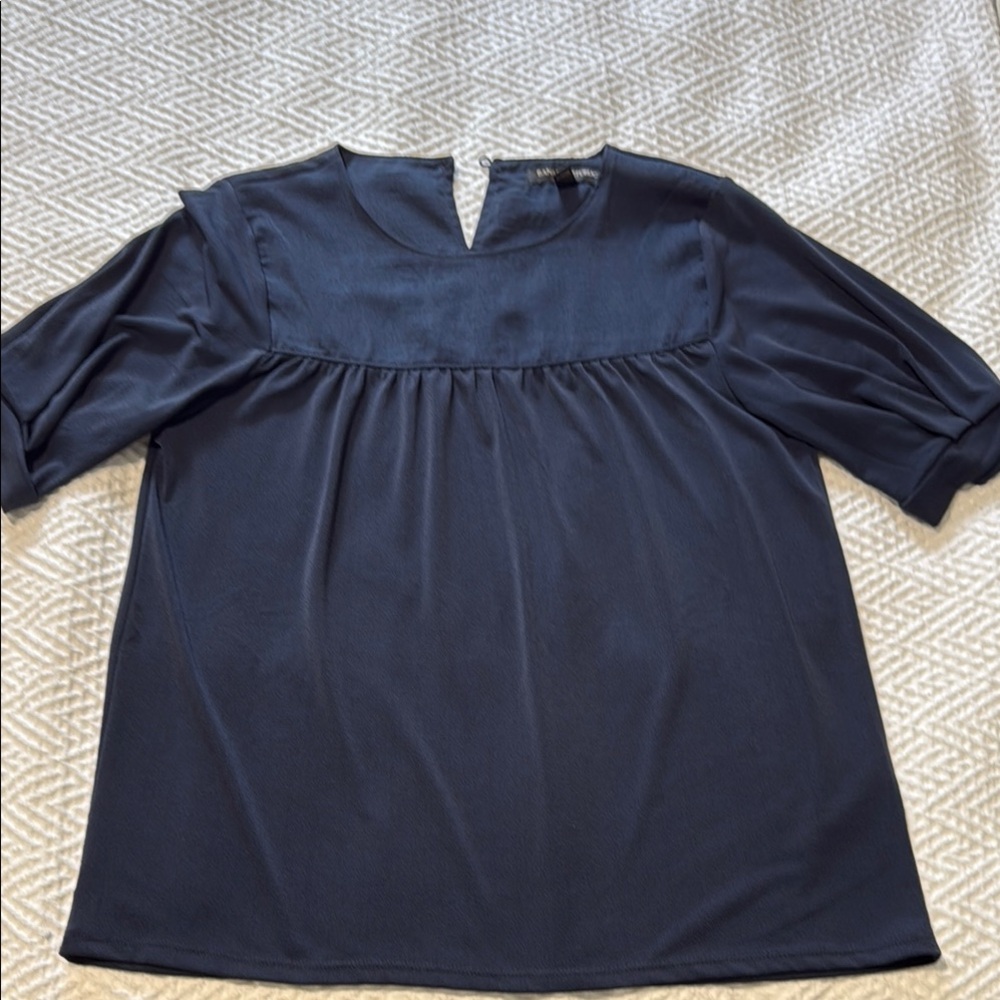 Banana Republic Dark Blue Blouse